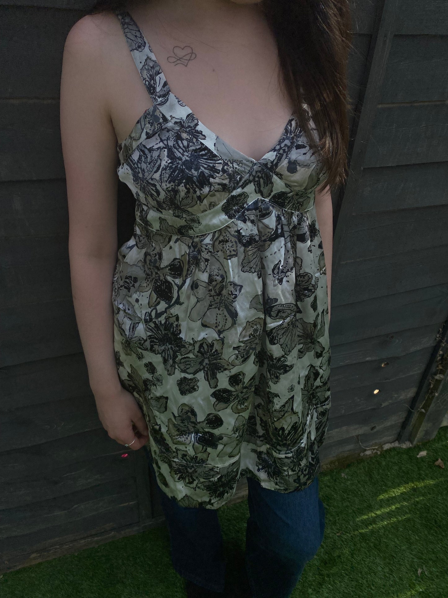 Vintage silk dress