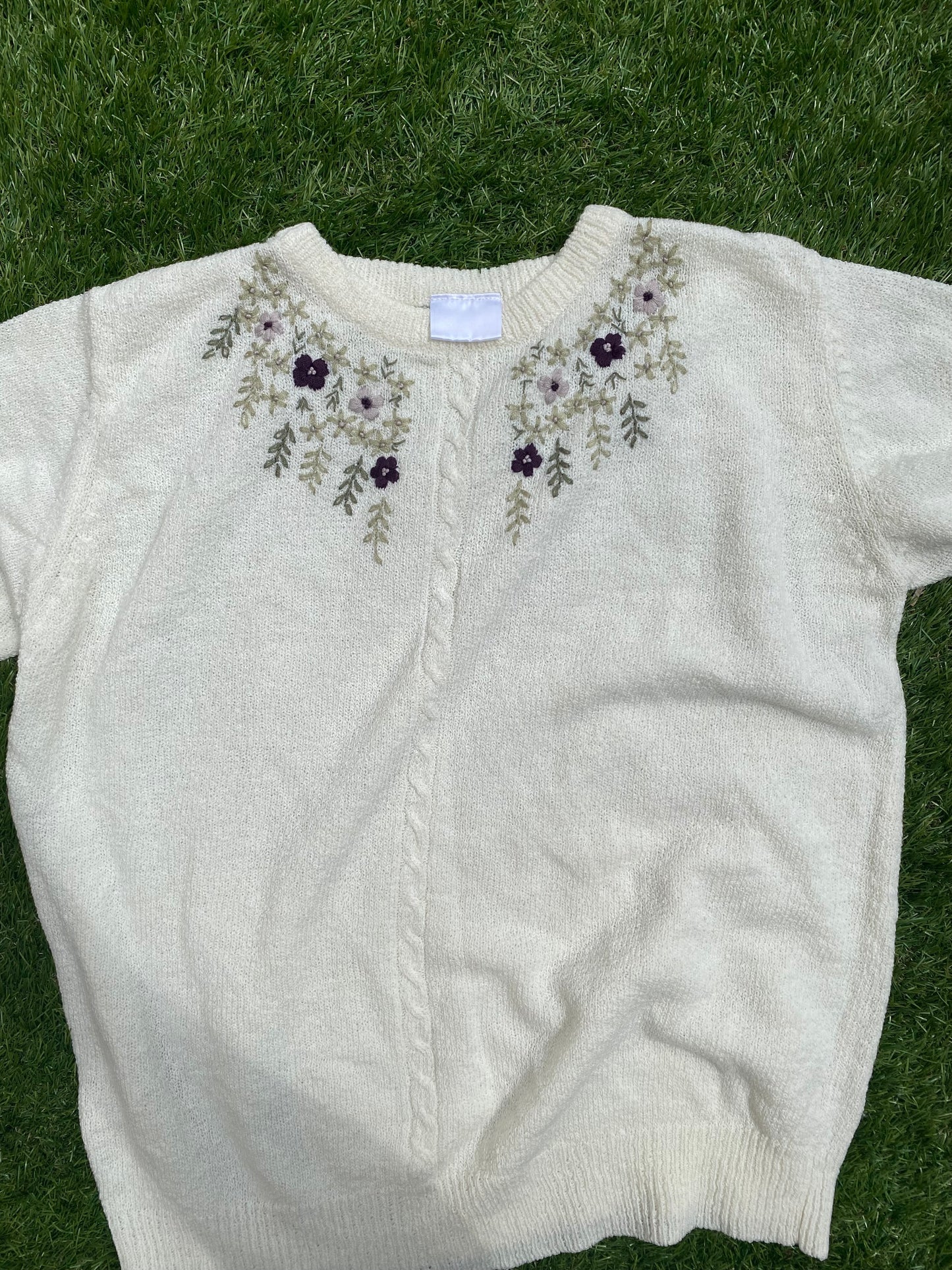 Vintage embroided jumper
