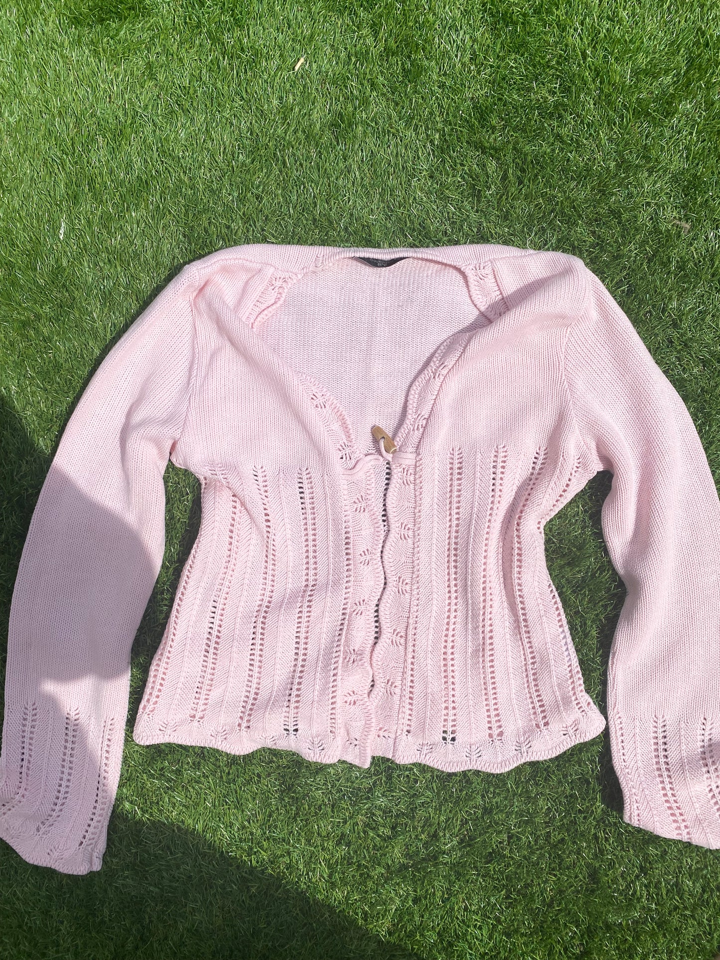 Vintage pink button up