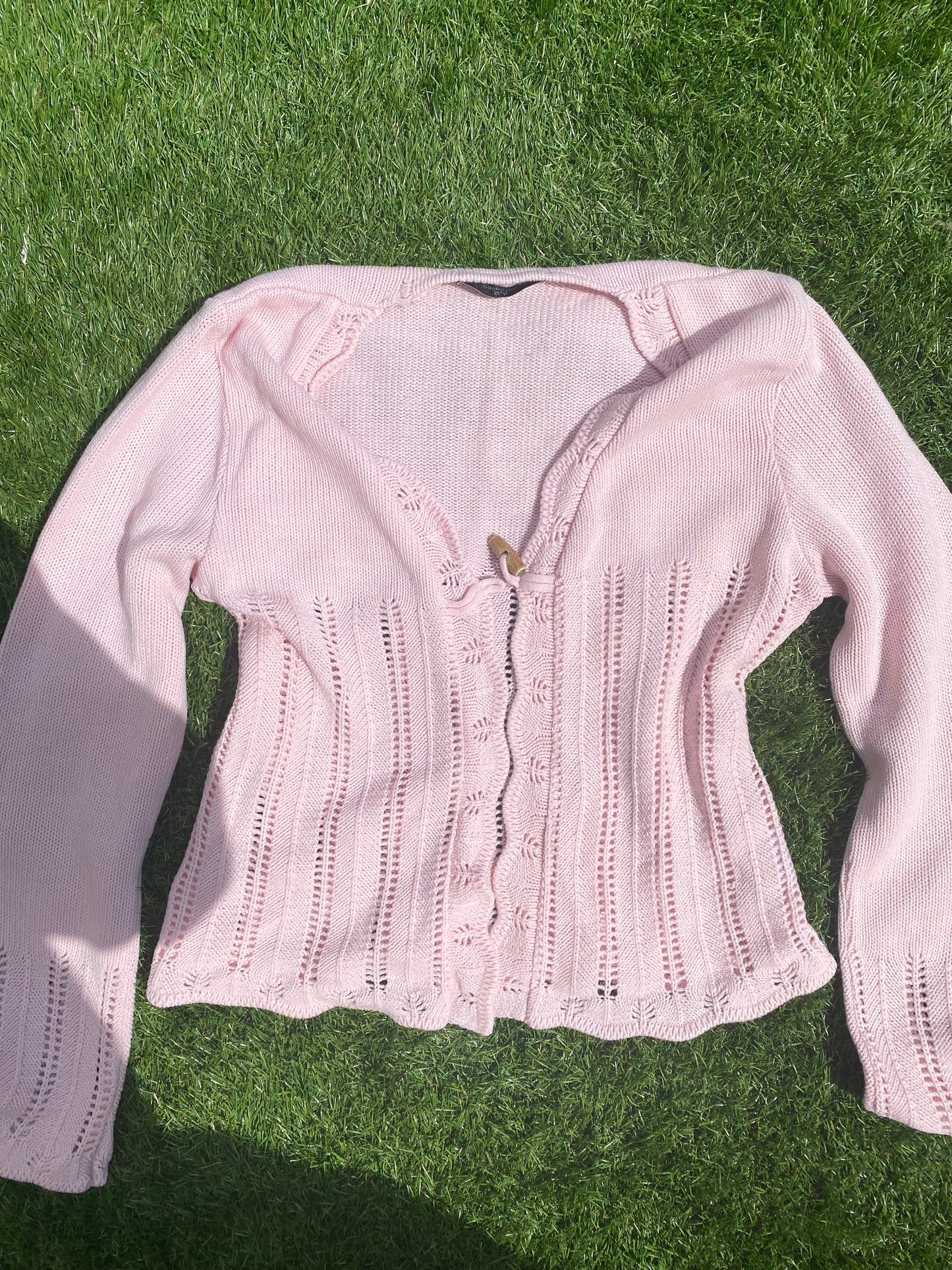 Vintage pink button up