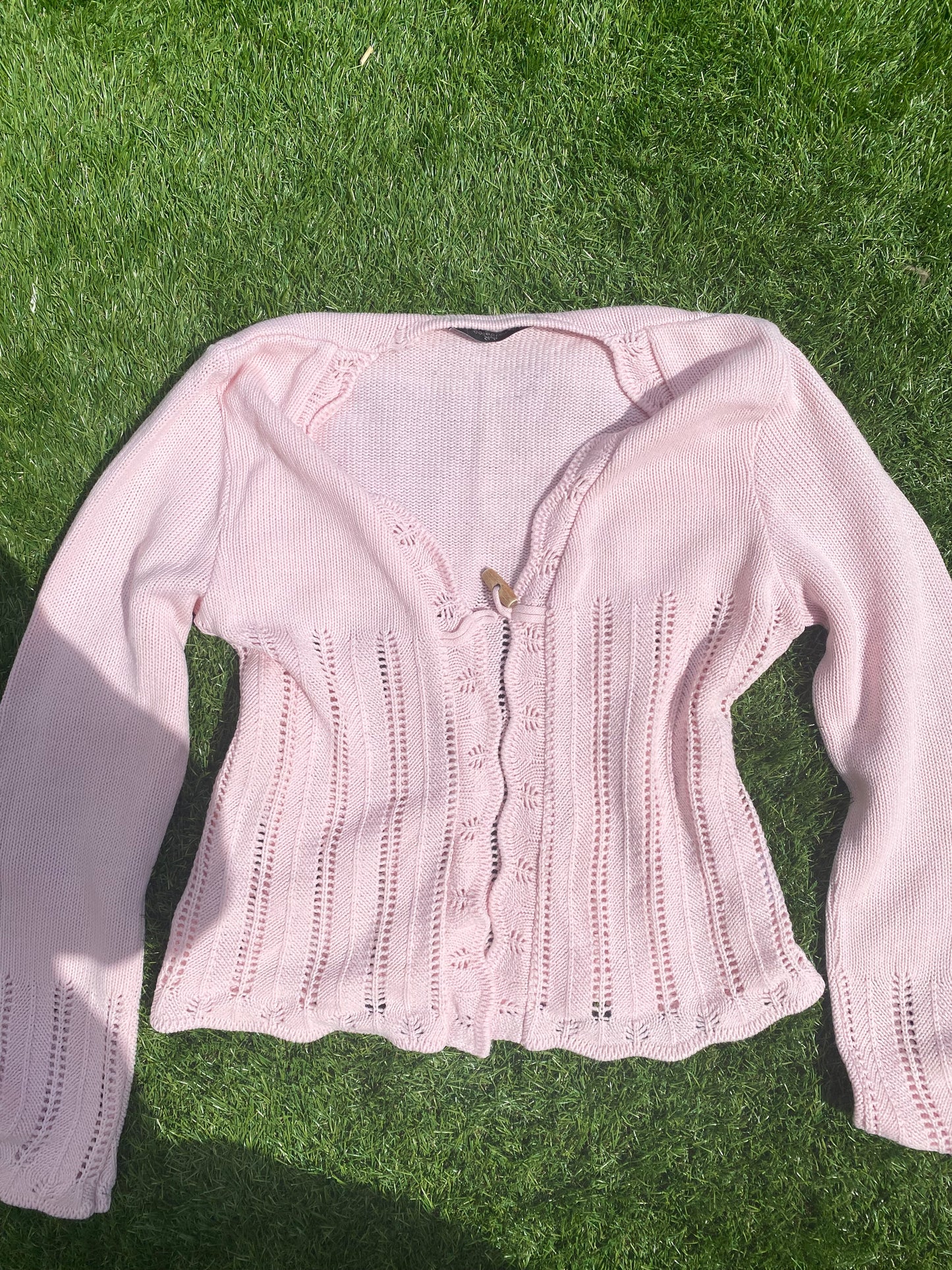 Vintage pink button up