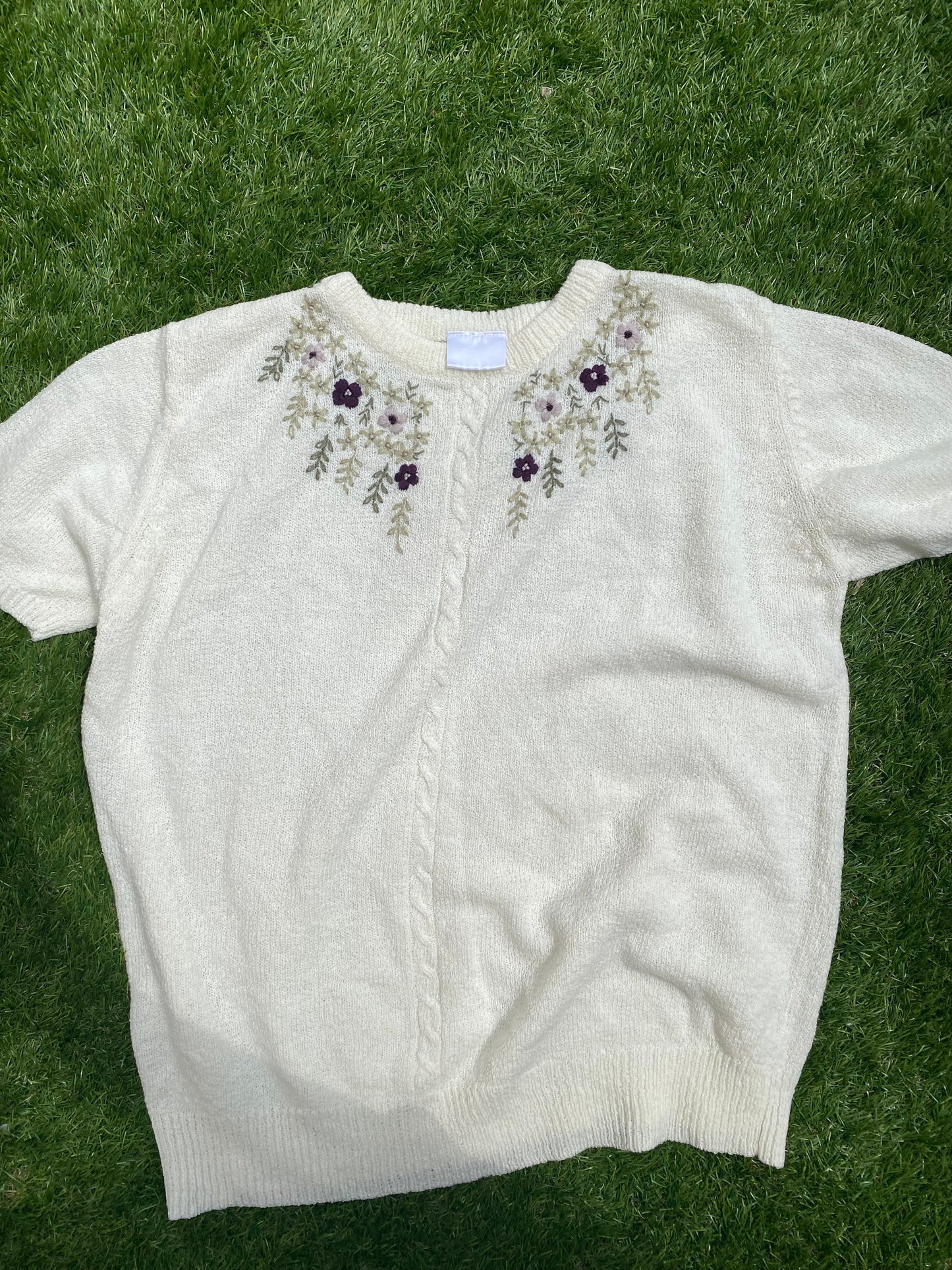 Vintage embroided jumper