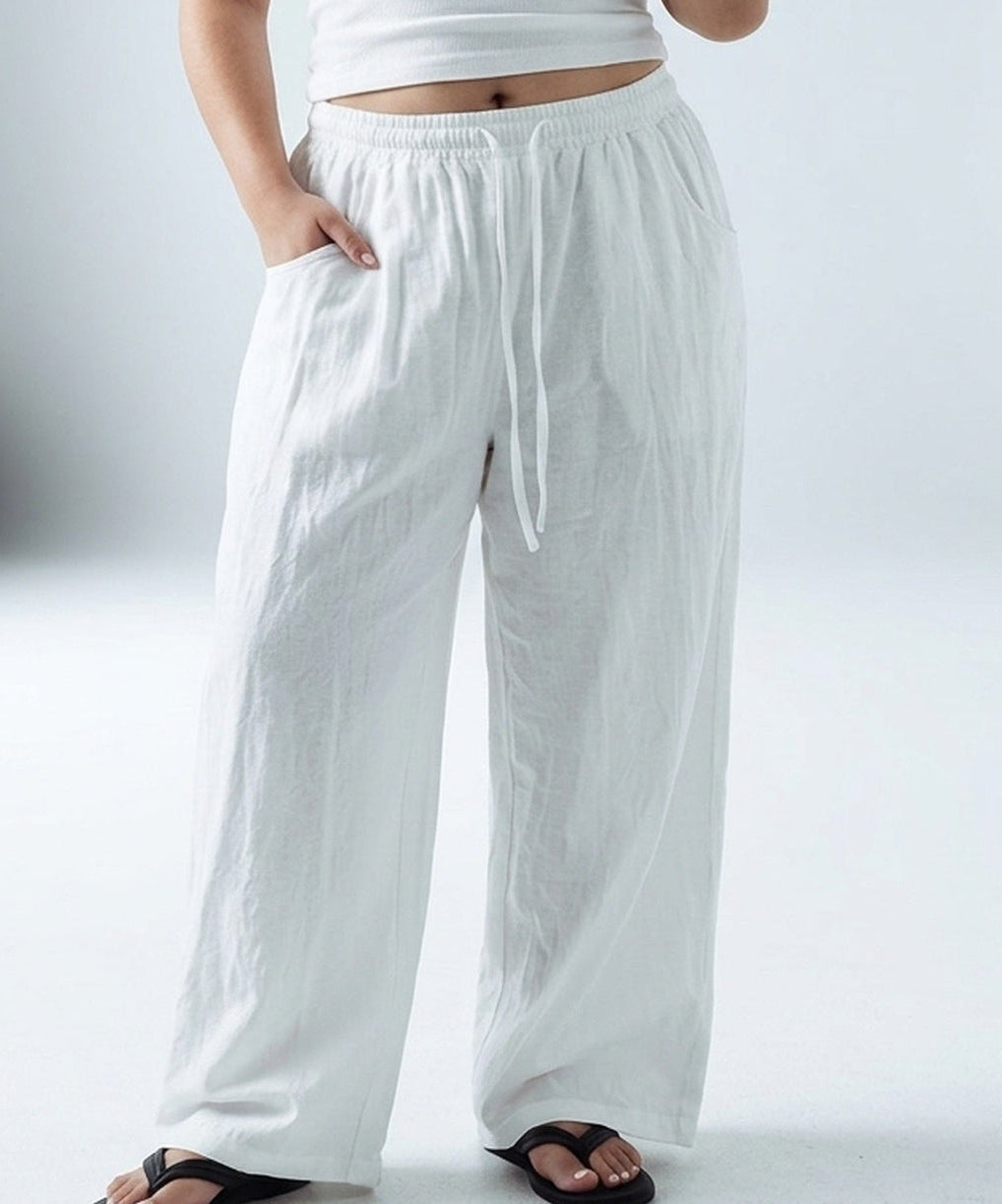 Alari pants-white